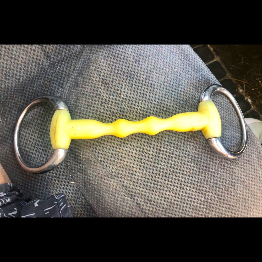 5.5’ Eggbutt happy mouth bit